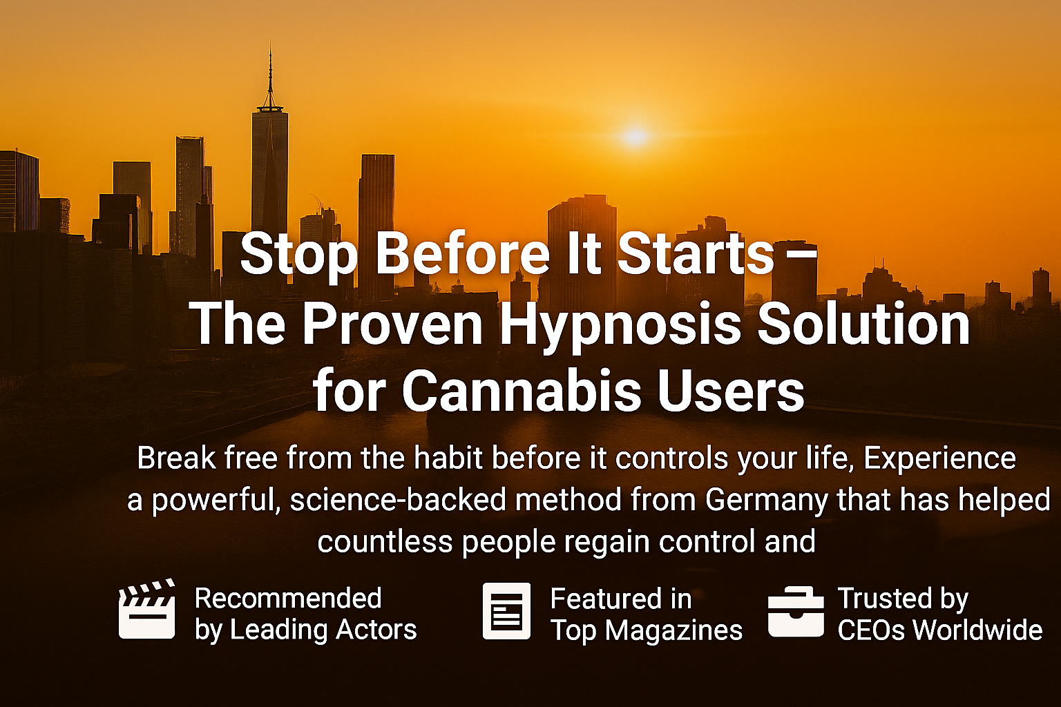 Quit cannabis hypnosis header